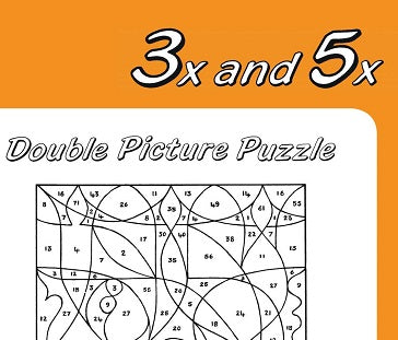 Second Multiplication Tables Colouring Book Online