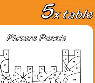 Second Multiplication Tables Colouring Book Online