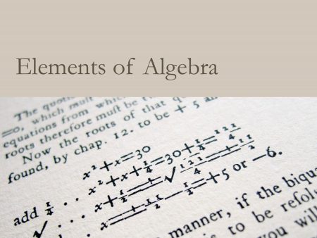 Euler s Elements of Algebra Online now