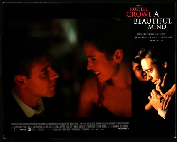 A Beautiful Mind (2001) Lobby Card Hot on Sale