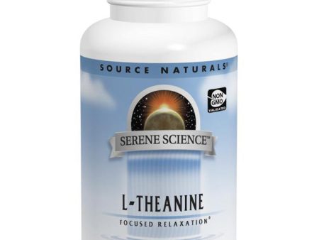 SOURCE NATURALS - Serene Science L-Theanine 200 mg - 30 Tablets Online now