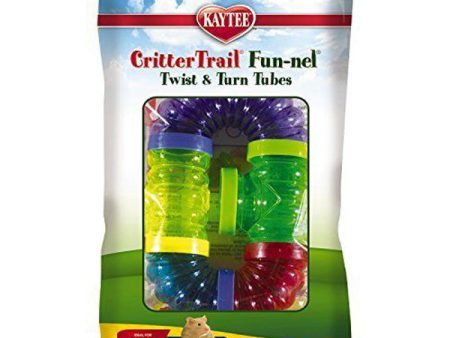 CRITTERTRAIL - Fun-nels Twist & Turn Tubes - 1 Set Cheap