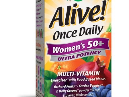 NATURES WAY - Once Daily Womens 50+ Ultra Potency Multivitamin - 60 Tablets on Sale