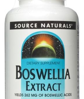 SOURCE NATURALS - Boswellia Extract - 100 Tablets For Discount