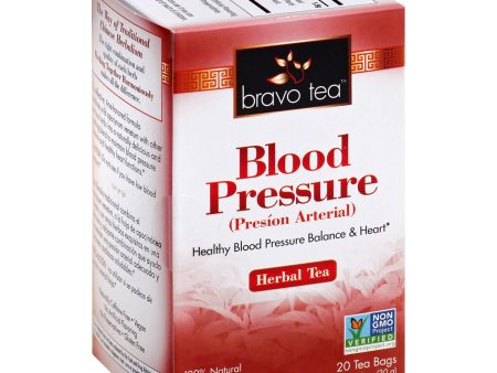 BRAVO TEAS - Blood Pressure Herbal Tea - 20 Tea Bags (1.06 oz. 30 g) Cheap