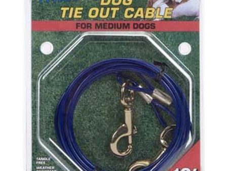 COASTAL - Heavy Cable Dog Tie Out - 20 Feet Supply