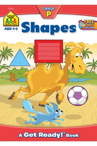 SCHOOL ZONE - Shapes Workbook Grade P - 32 Pages Online